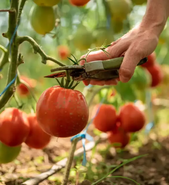We grow fresh, organic produce using clean methods that protect nature, healthy food.